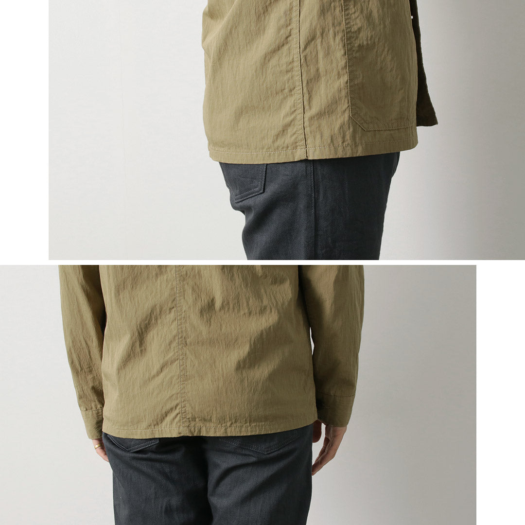 FOB FACTORY / F2394 法式襯衫外套