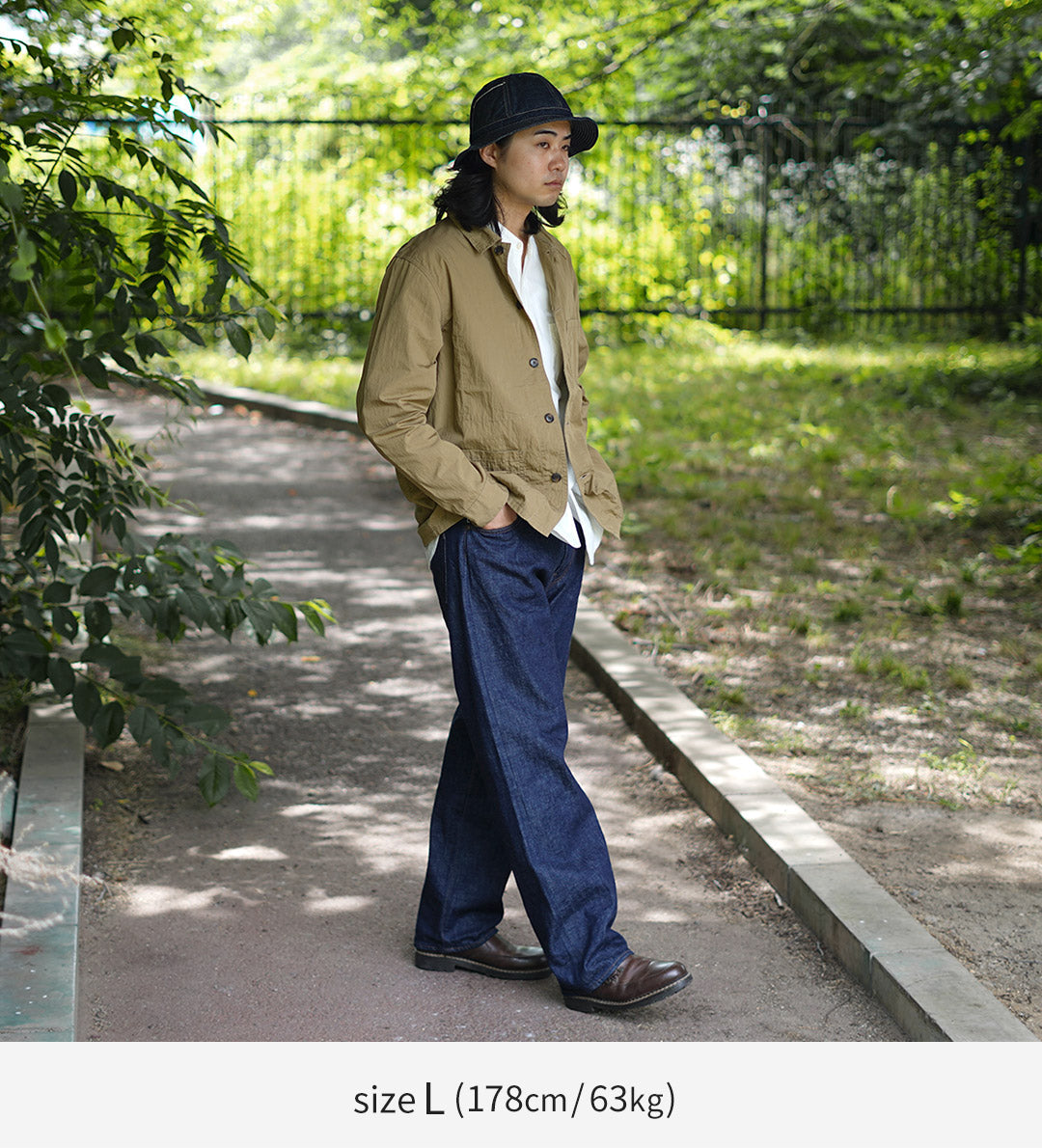 FOB FACTORY / F2394 法式襯衫外套