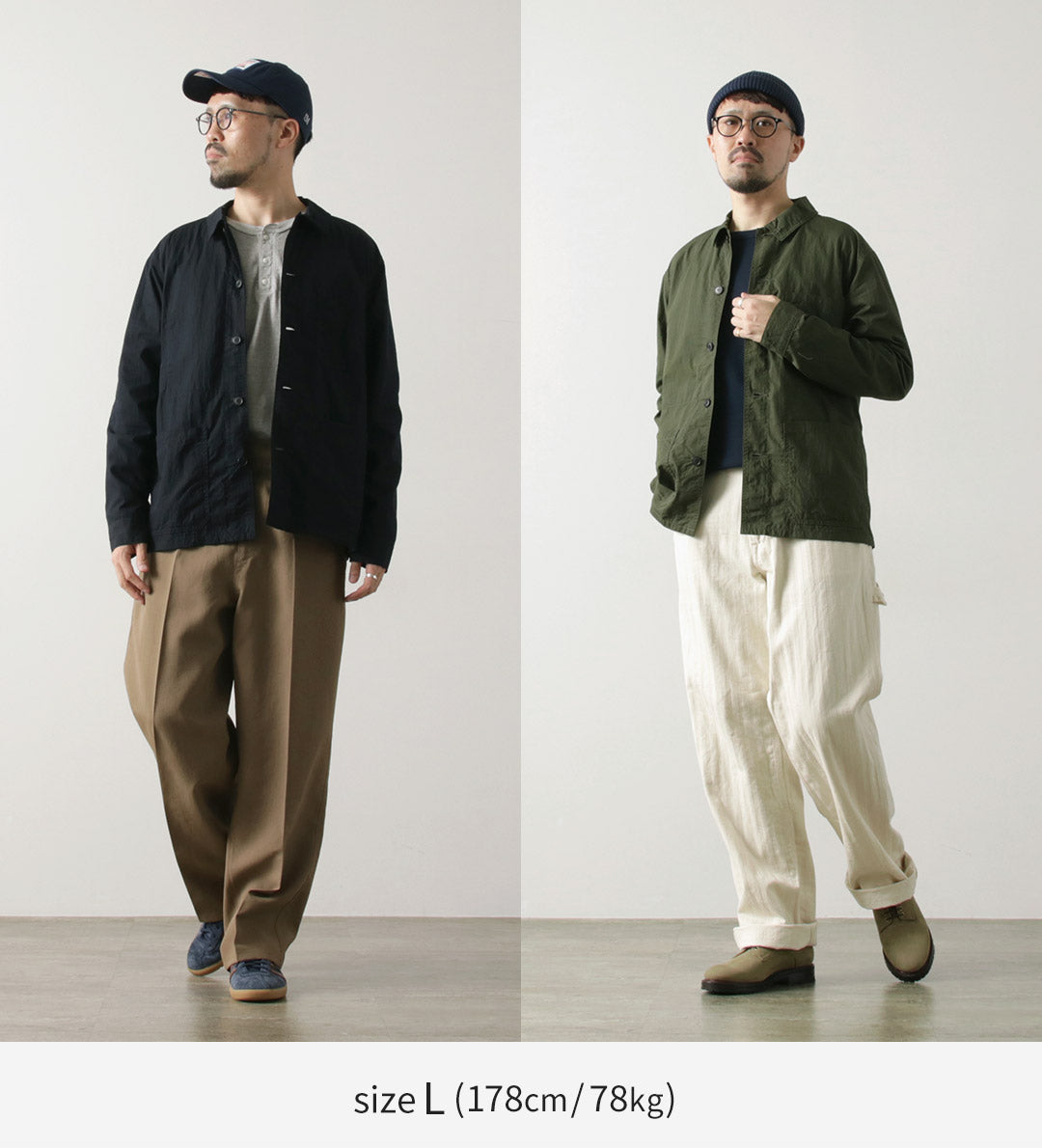 FOB FACTORY / F2394 法式襯衫外套