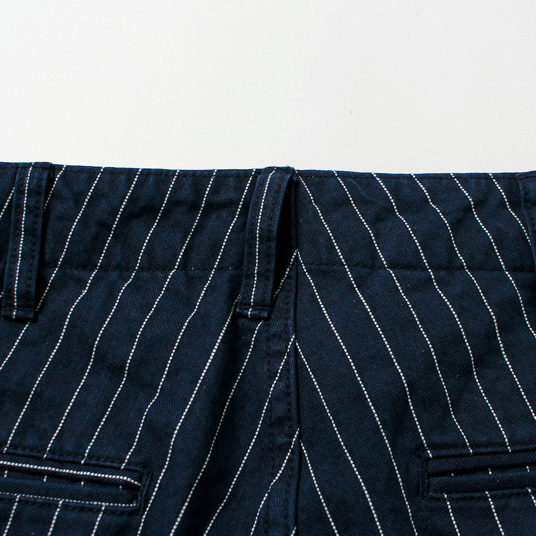 JAPAN BLUE JEANS / RJB1620 Chinos anchos y cónicos a rayas