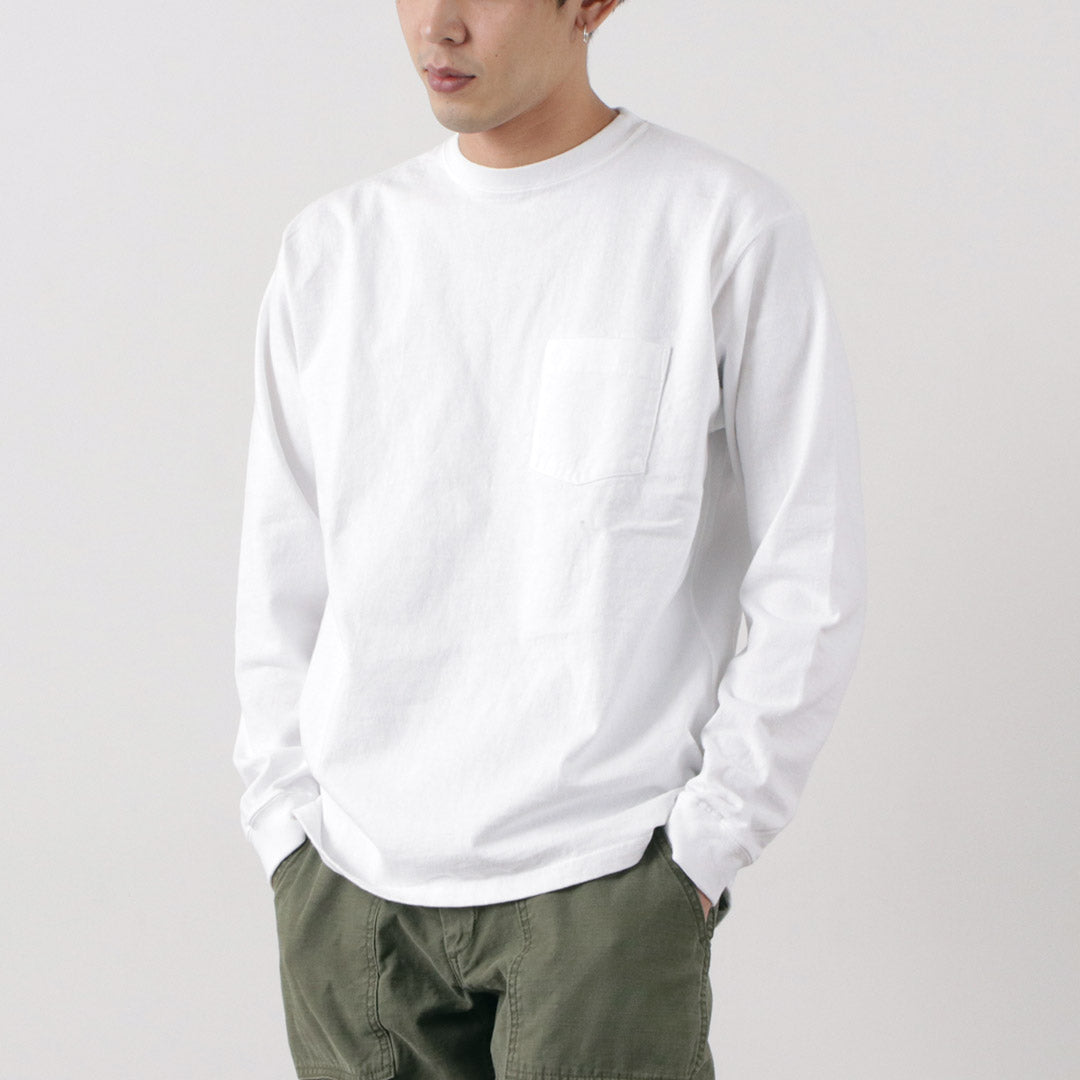 GOOD ON / T-shirt épais avec poche et manches longues