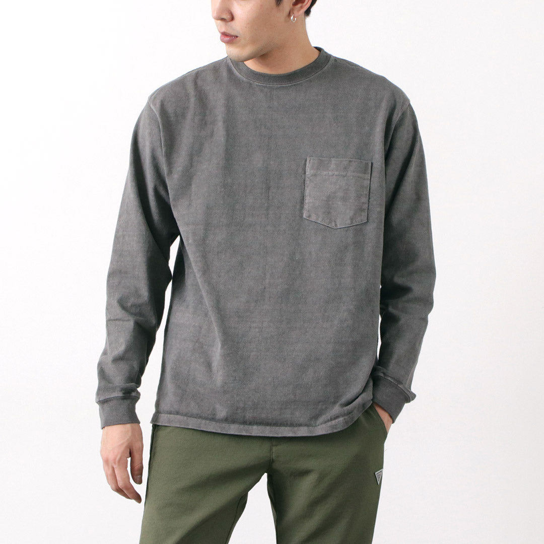 GOOD ON / T-shirt épais avec poche et manches longues