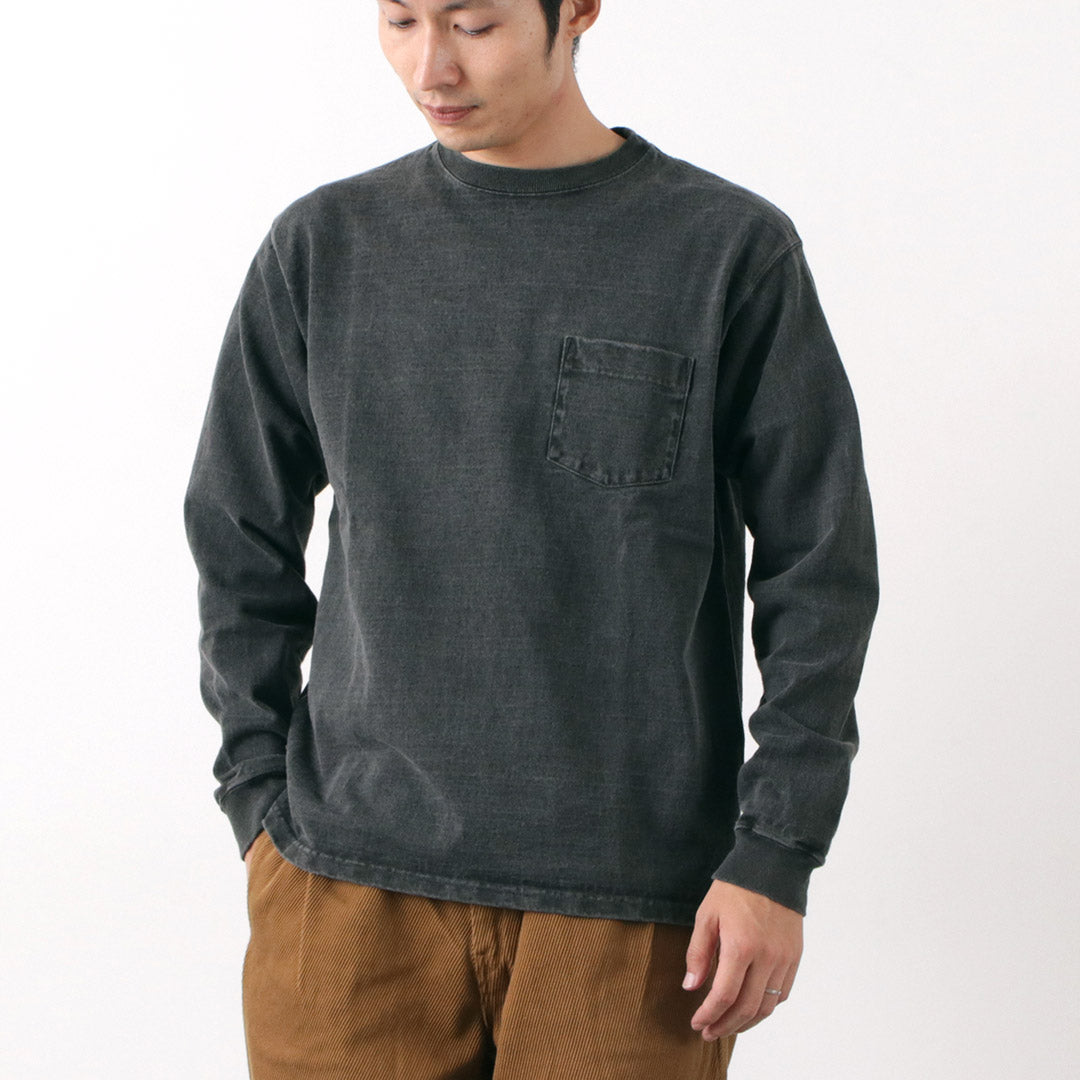 GOOD ON / T-shirt épais avec poche et manches longues
