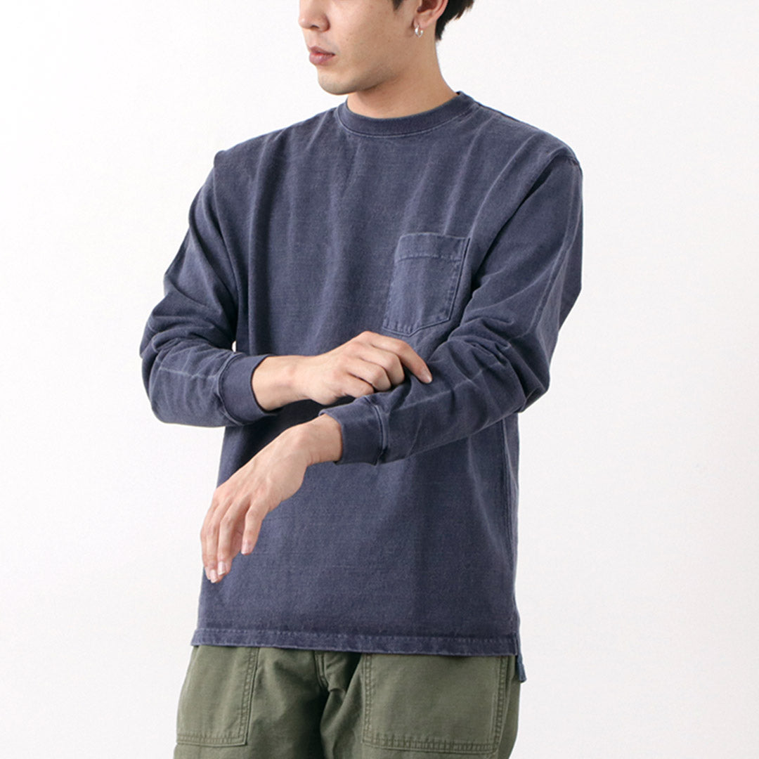 GOOD ON / T-shirt épais avec poche et manches longues