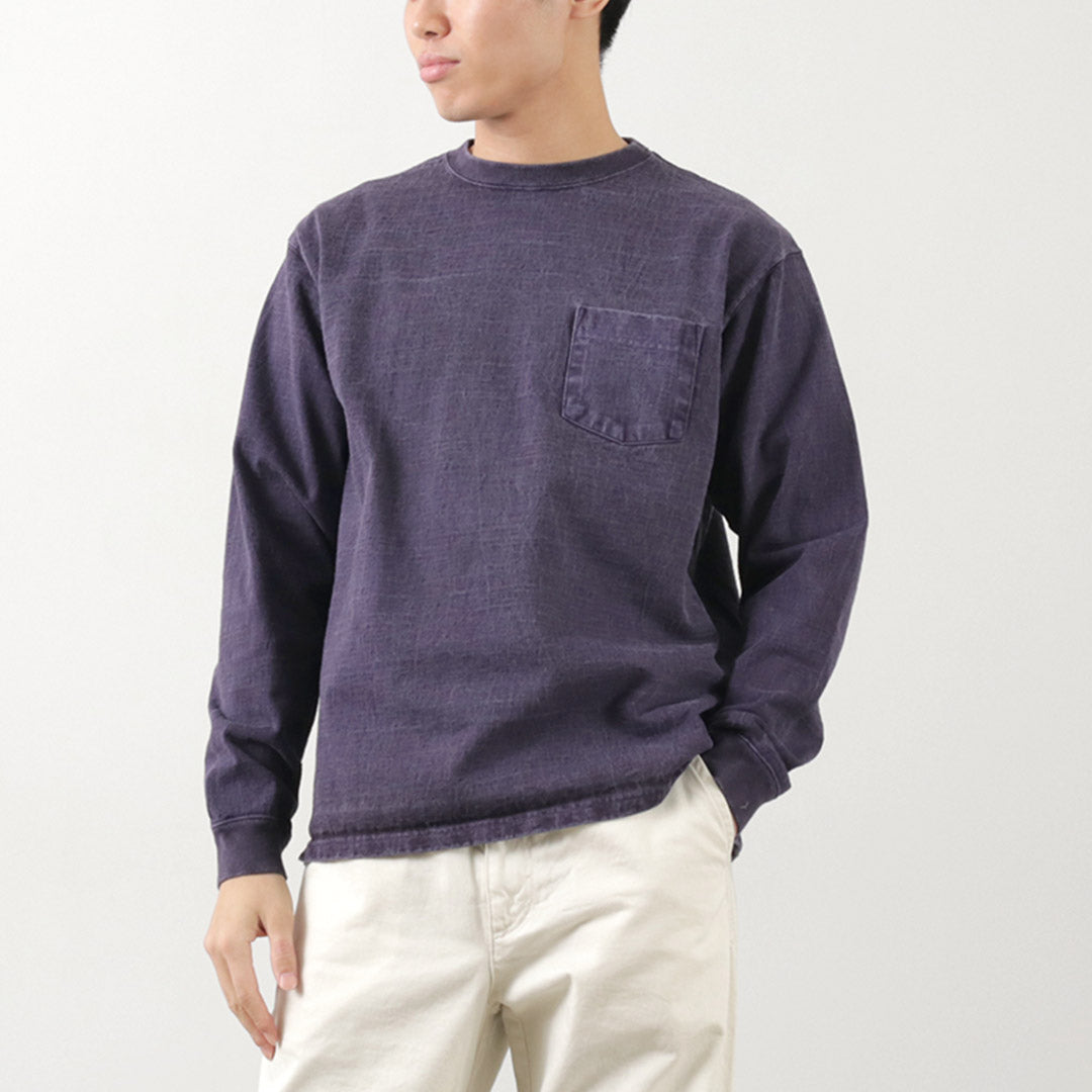 GOOD ON / T-shirt épais avec poche et manches longues