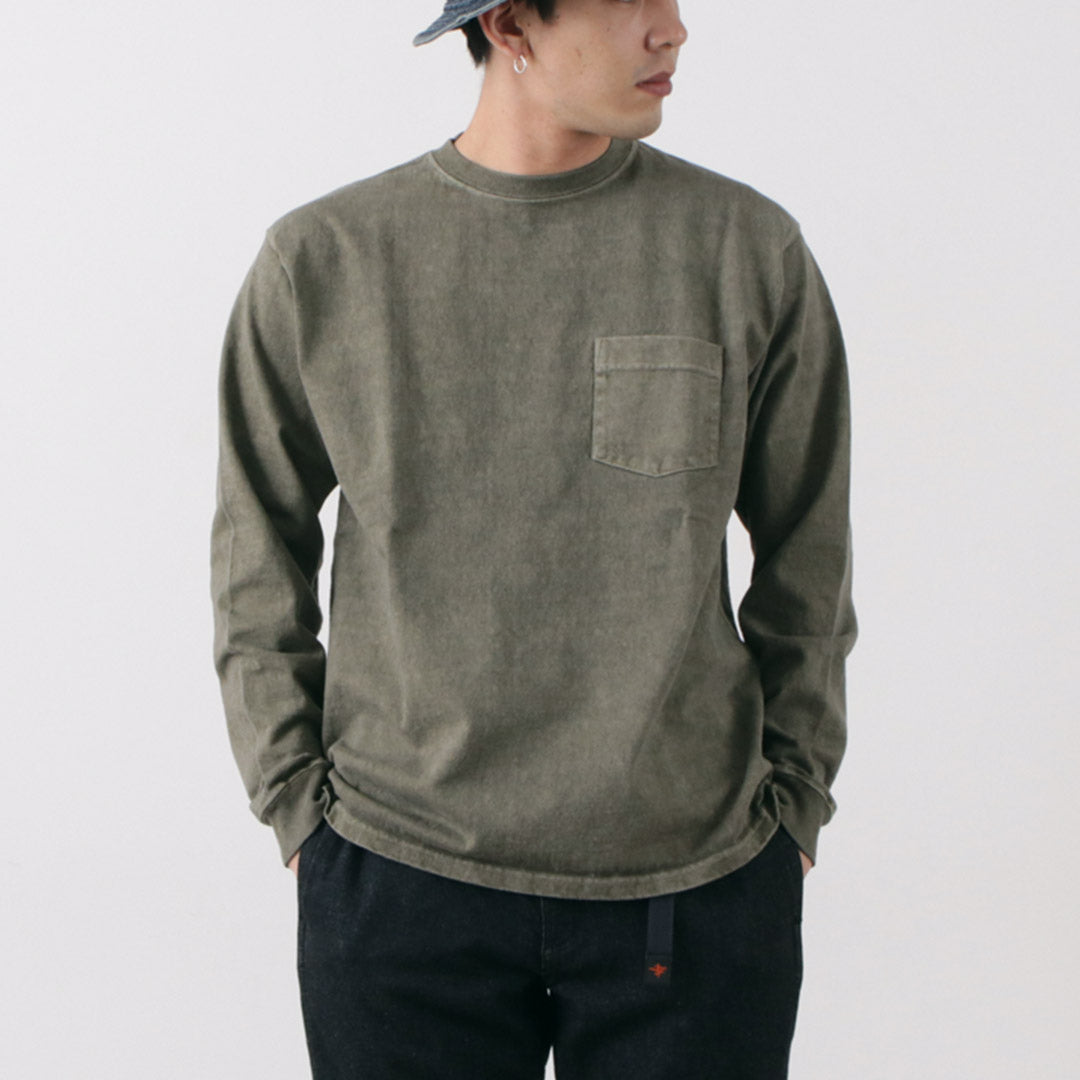 GOOD ON / T-shirt épais avec poche et manches longues