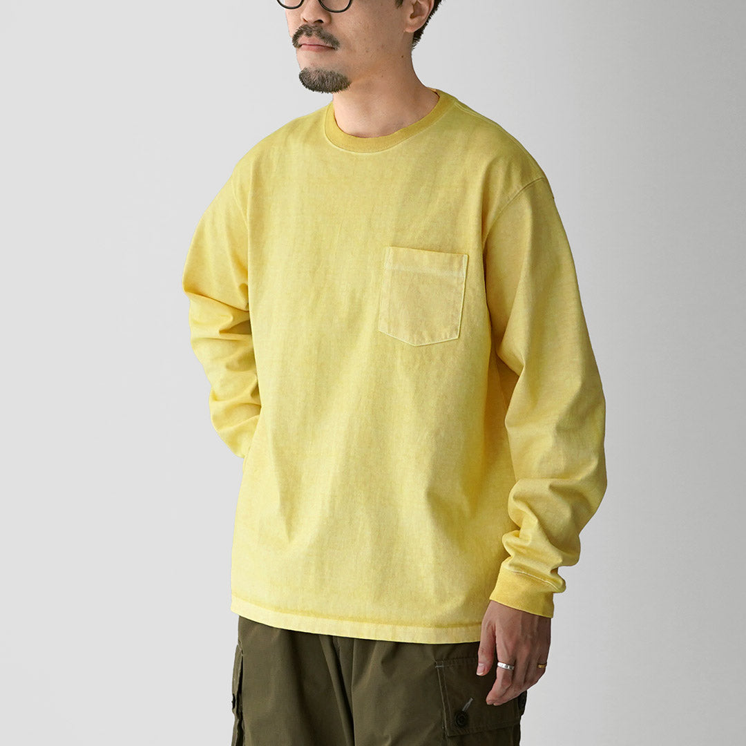 GOOD ON / T-shirt épais avec poche et manches longues