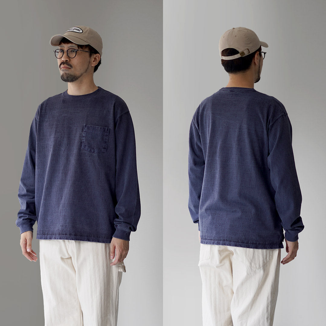 GOOD ON / T-shirt épais avec poche et manches longues
