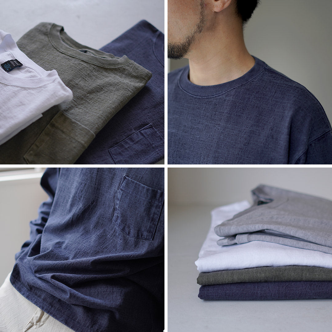 GOOD ON / T-shirt épais avec poche et manches longues