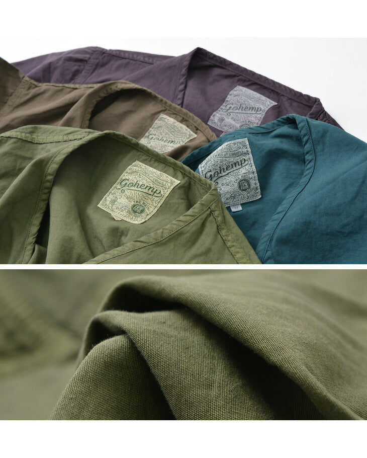 GOHEMP / Vendedor Chaqueta sin cuello