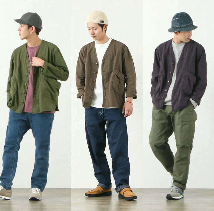 GOHEMP / Vendedor Chaqueta sin cuello