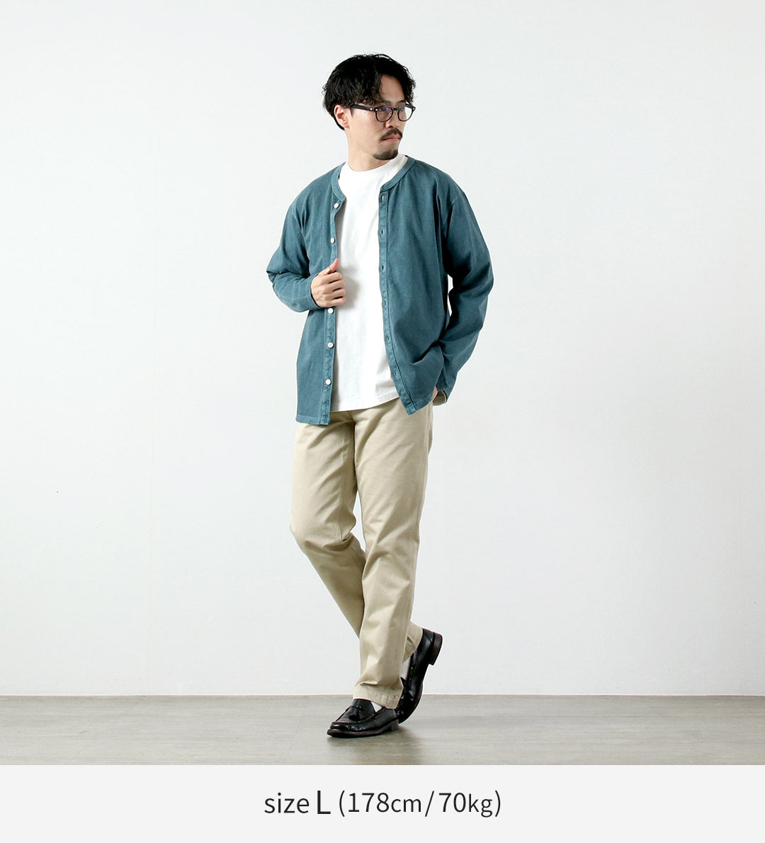 GOOD ON / 圓領 T 卹開衫
