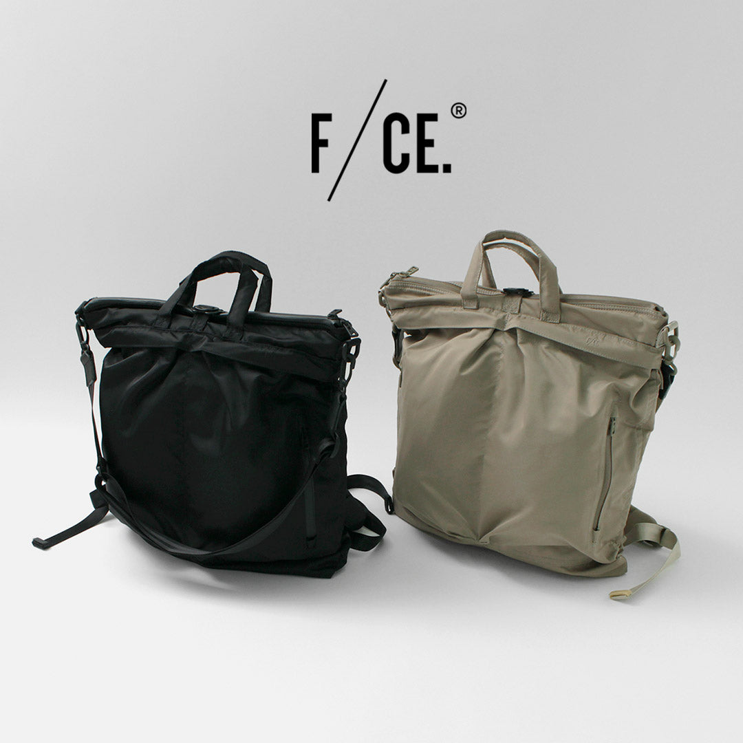 f / ce / recycle Twill 3向頭盔袋