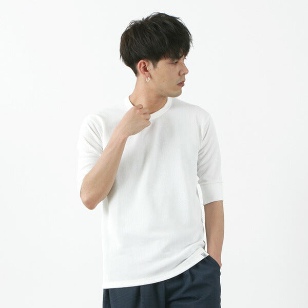 RAG / Quick Dry Waffle Flatseema Half Sleeve T-Shirt