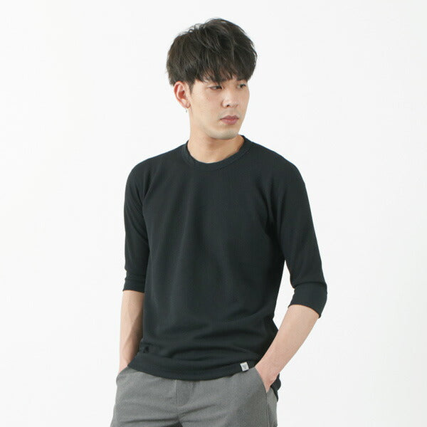 RAG / Quick Dry Waffle Flatseema Half Sleeve T-Shirt
