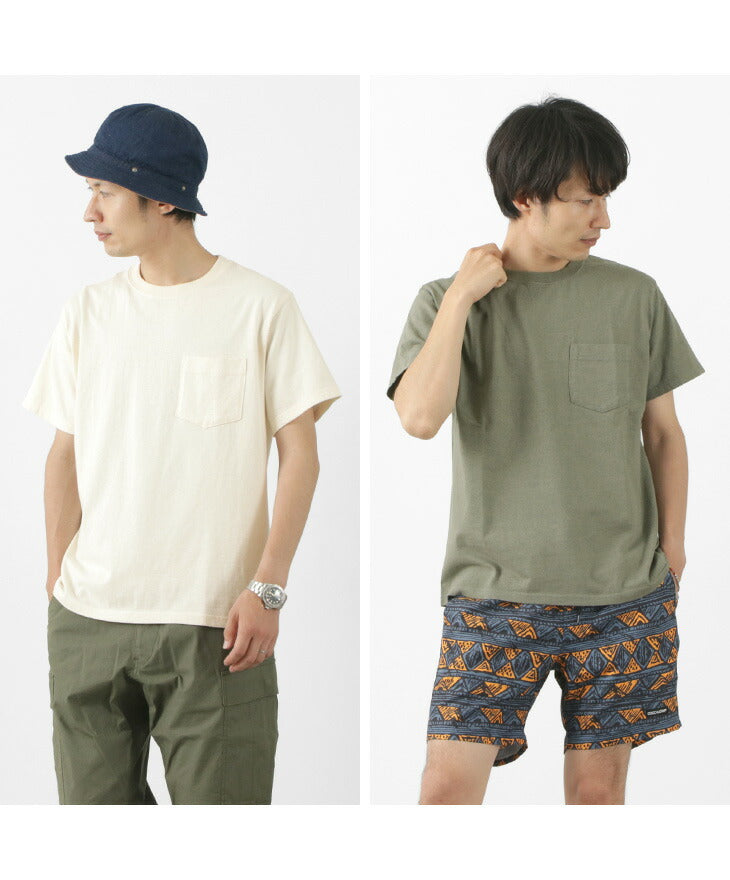 GOOD ON / Organic Cotton Short Sleeve Pocket T-shirt