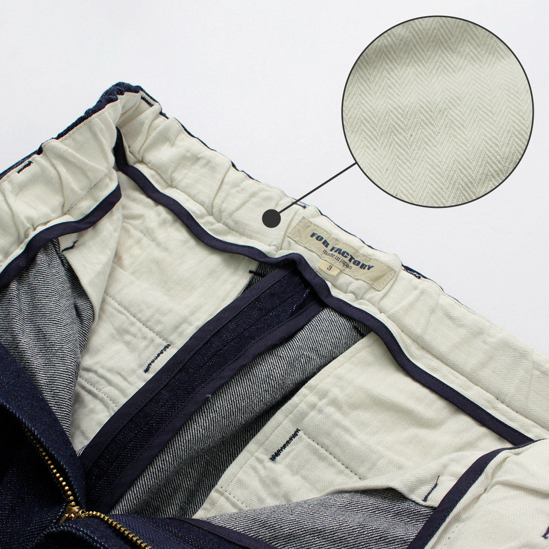 FOB FACTORY / F0508 Denim Track Pants