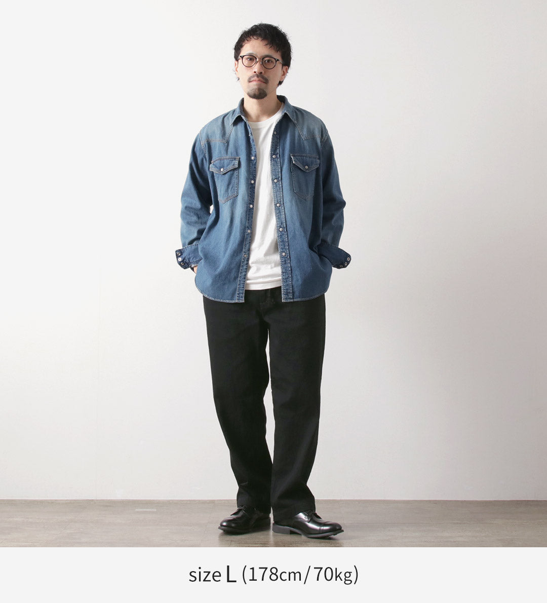 FOB FACTORY / F0508 Denim Track Pants