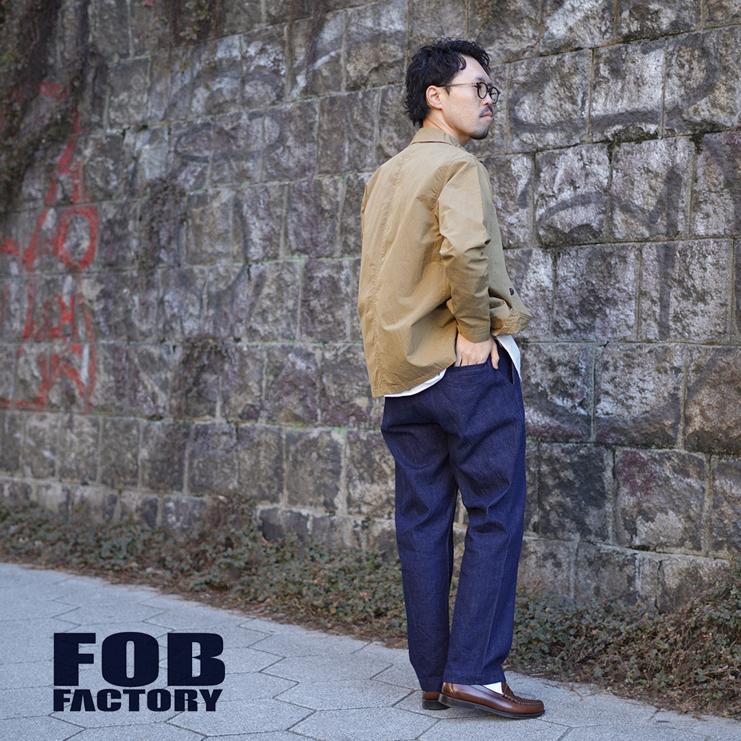 FOB FACTORY / F0508 Denim Track Pants