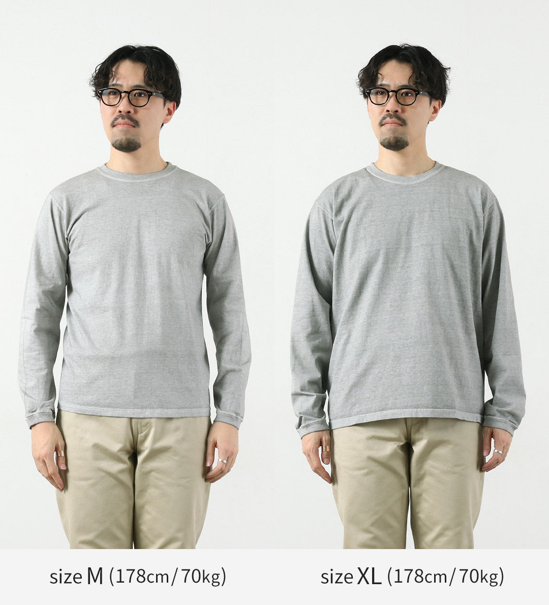 GOOD ON / Long-Sleeve Crew T-Shirt