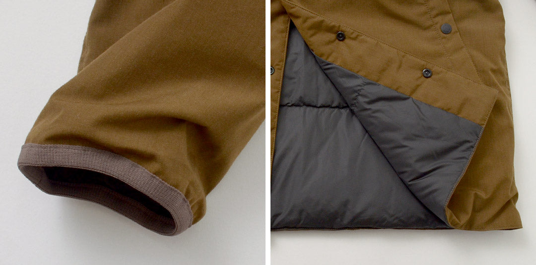 Chaqueta tipo cárdigan de plumas NANGA/HINOC Modelo 2025