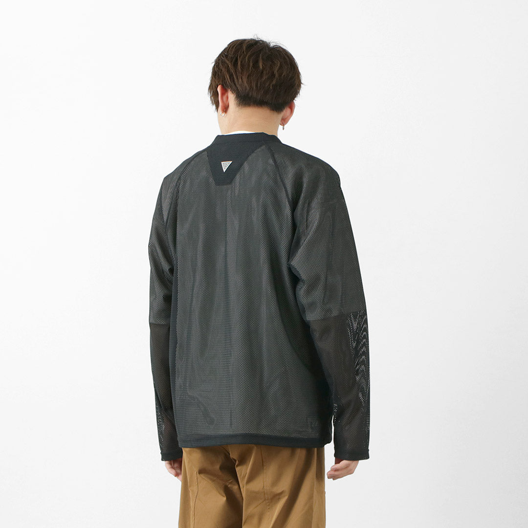 RAG / PRIMEFLEX Mesh Cardigan