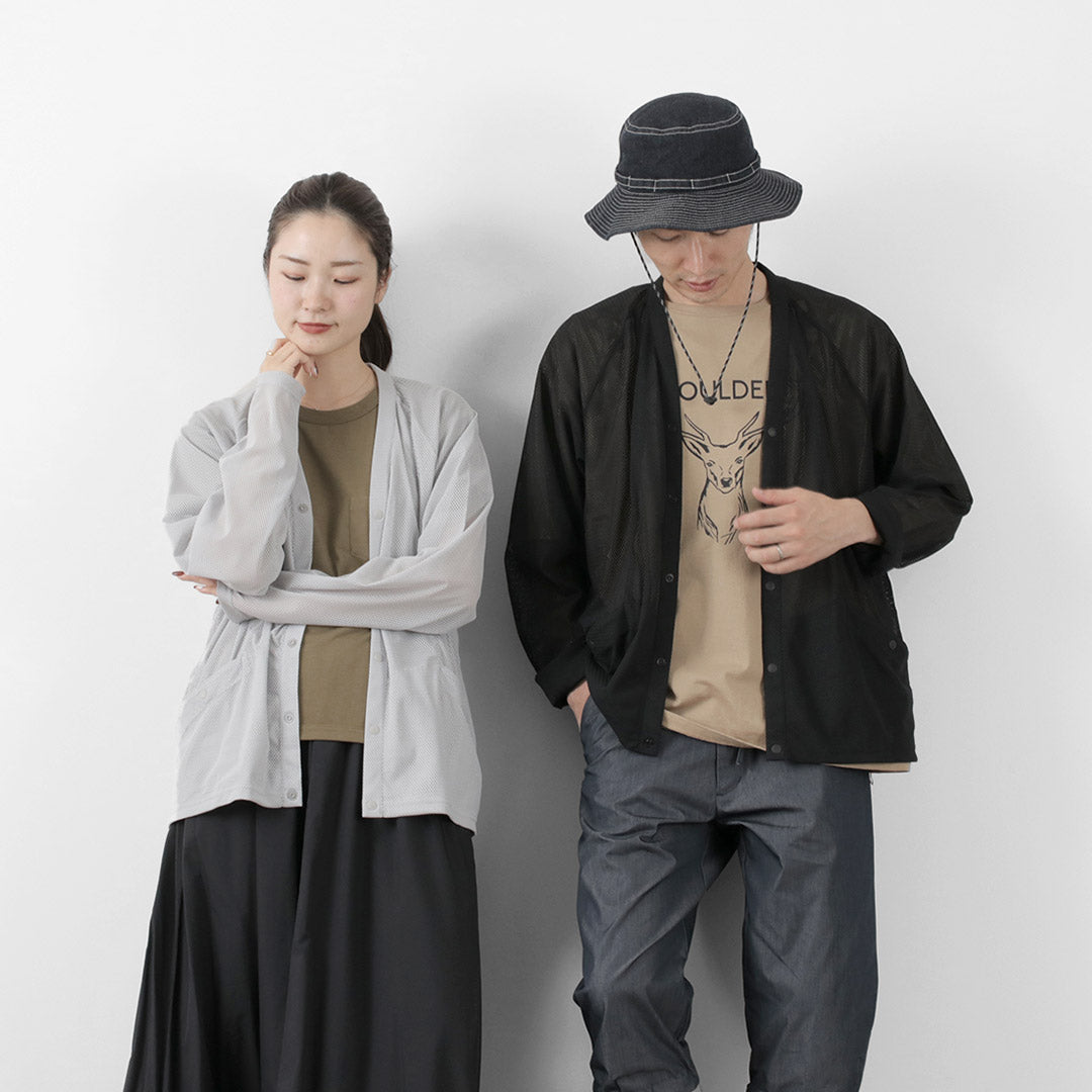 RAG / PRIMEFLEX Mesh Cardigan