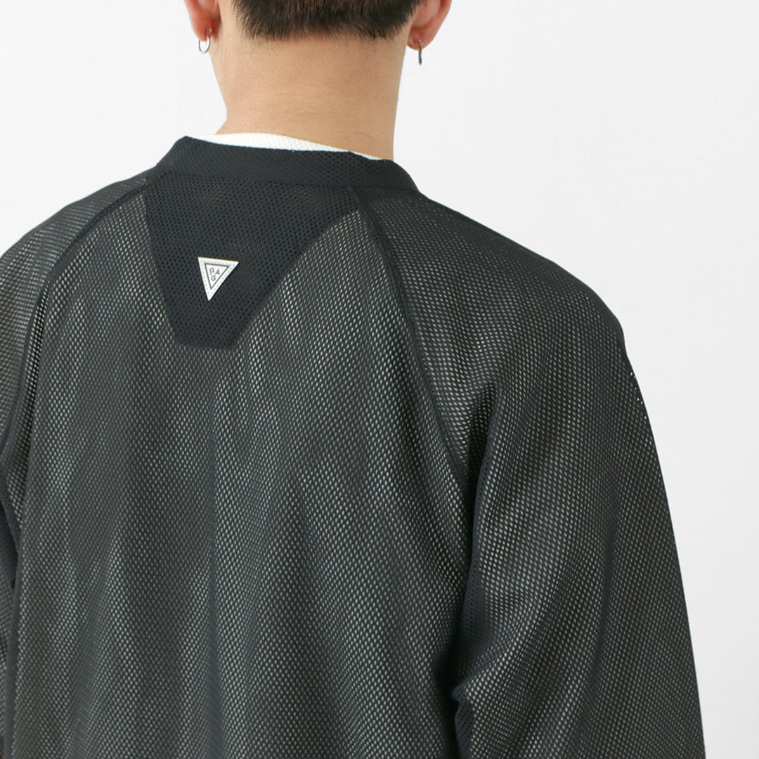 RAG / PRIMEFLEX Mesh Cardigan