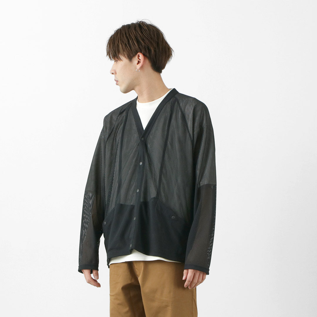 RAG / PRIMEFLEX Mesh Cardigan
