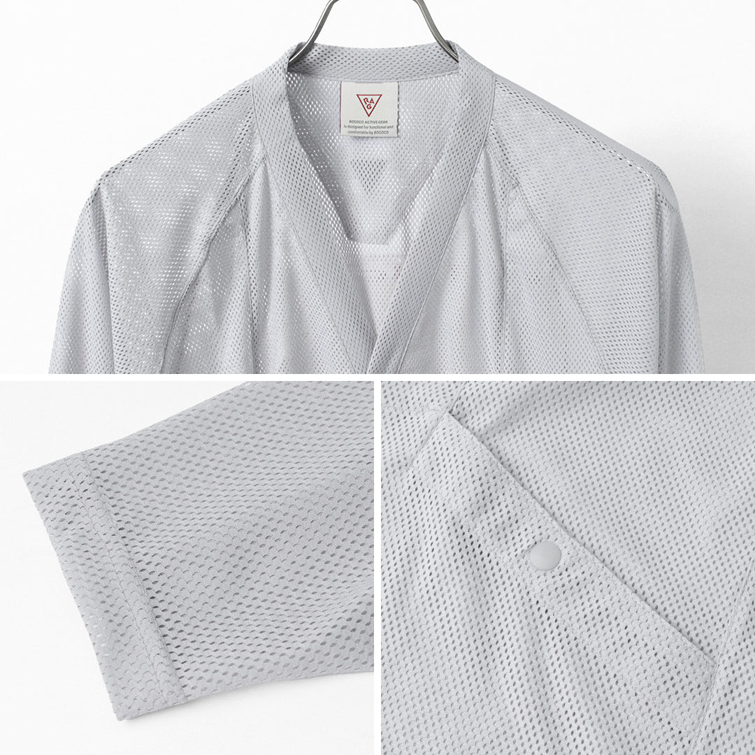 RAG / PRIMEFLEX Mesh Cardigan