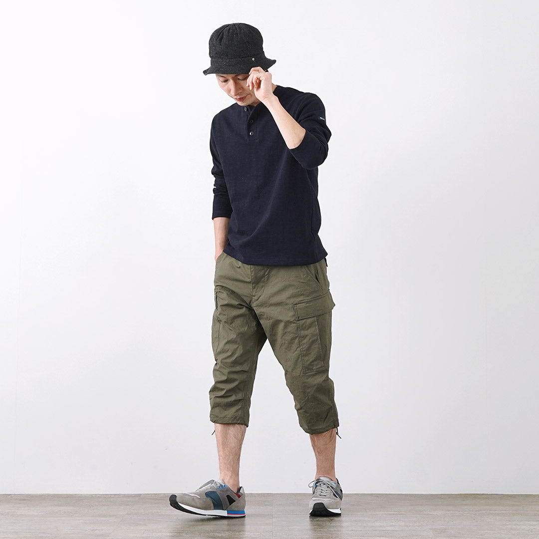 TIEASY / HDCS T-shirt manches longues col Henry