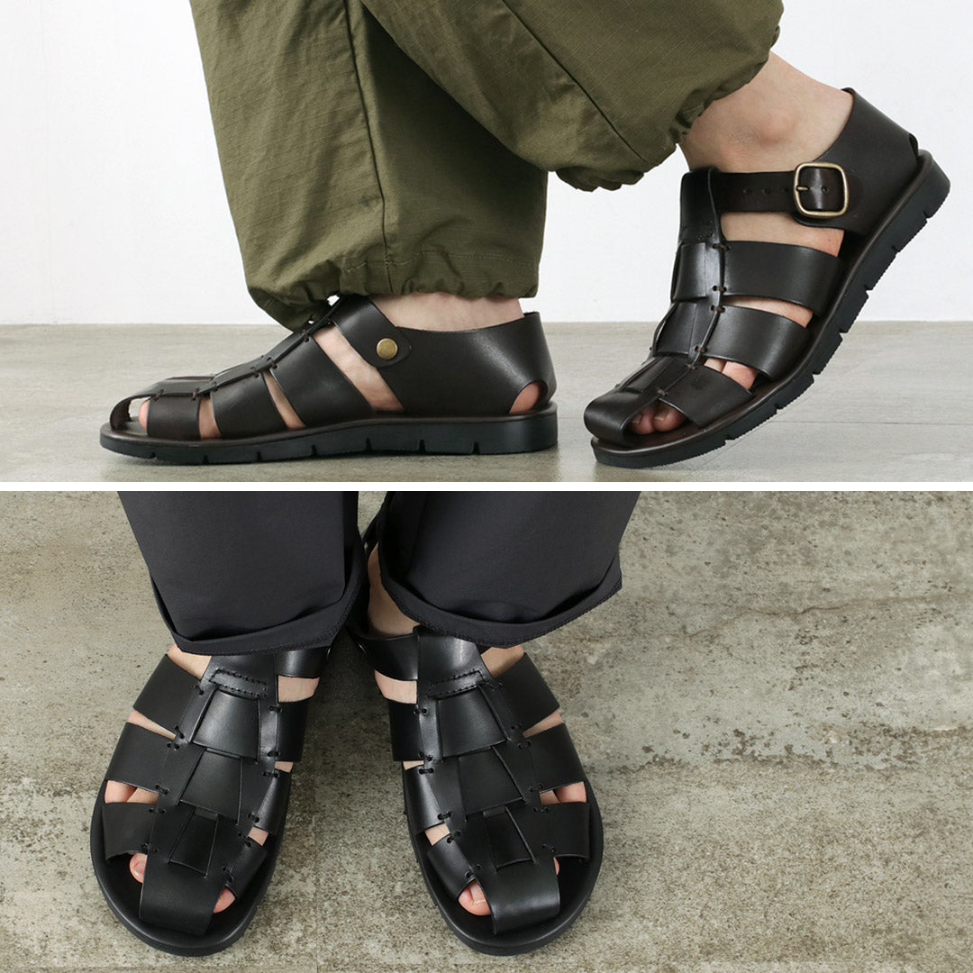 ANTICHI ROMANI / Sandales Gurkha en cuir