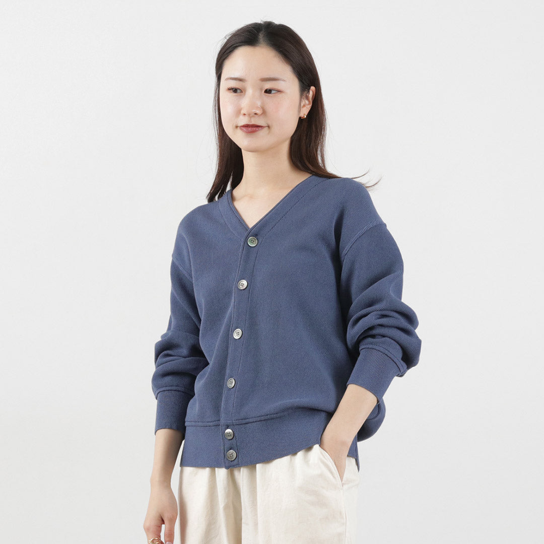 YONETOMI NEW BASIC / Gima Cotton Knit Cardigan