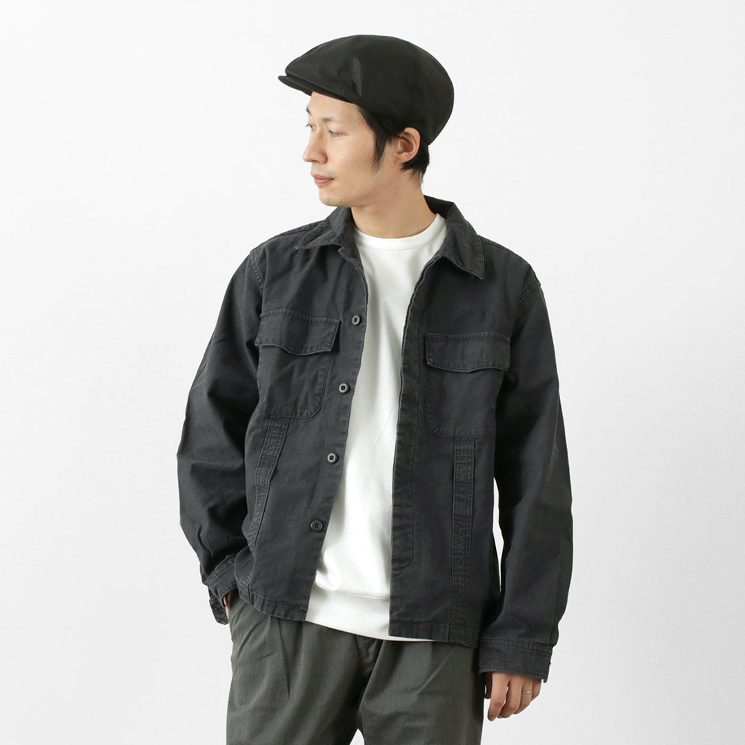JAPON BLEU JEANS / CODE:ARGENT RJB4371S Veste de fatigue militaire