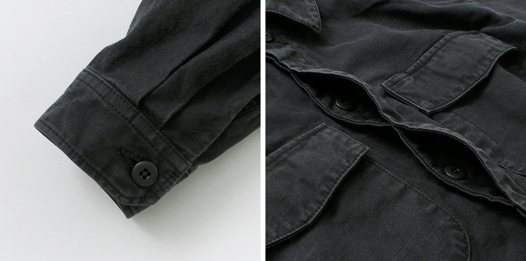 JAPON BLEU JEANS / CODE:ARGENT RJB4371S Veste de fatigue militaire