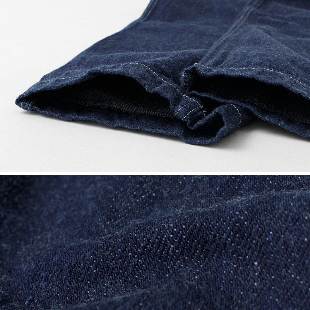FOB FACTORY / F0511 WW2 Pantalón de mezclilla vaquero Un lavado