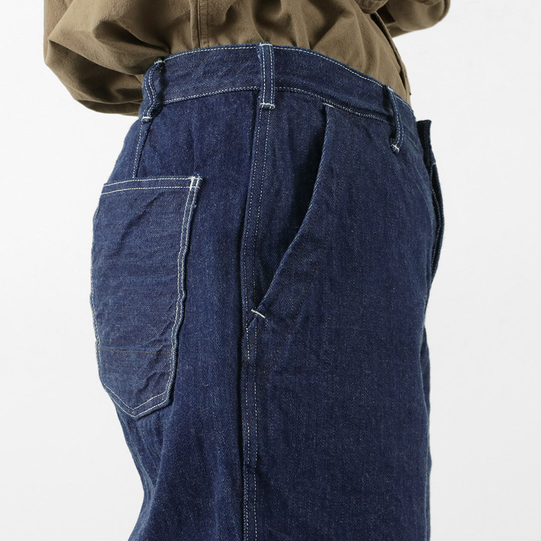FOB FACTORY / F0511 WW2 Pantalón de mezclilla vaquero Un lavado