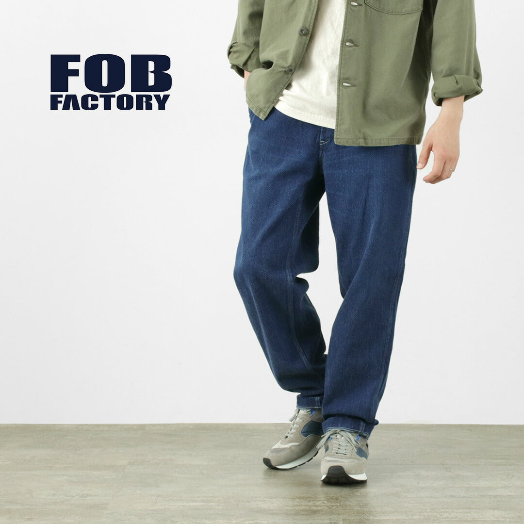FOB FACTORY / F0511 WW2 牛仔甲板褲二手飾面