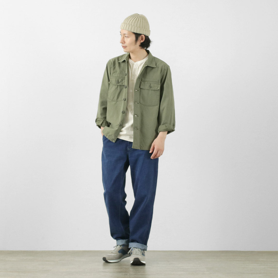 FOB FACTORY / F0511 WW2 牛仔甲板褲二手飾面