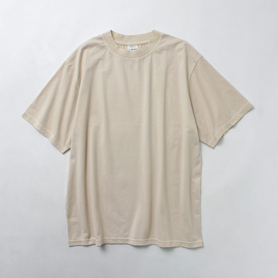 YONETOMI NEW BASIC / Pack Camiseta teñido en prenda