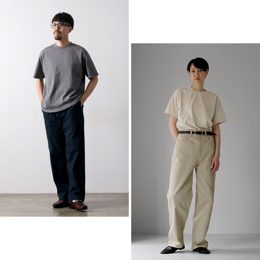YONETOMI NEW BASIC / Pack Camiseta teñido en prenda