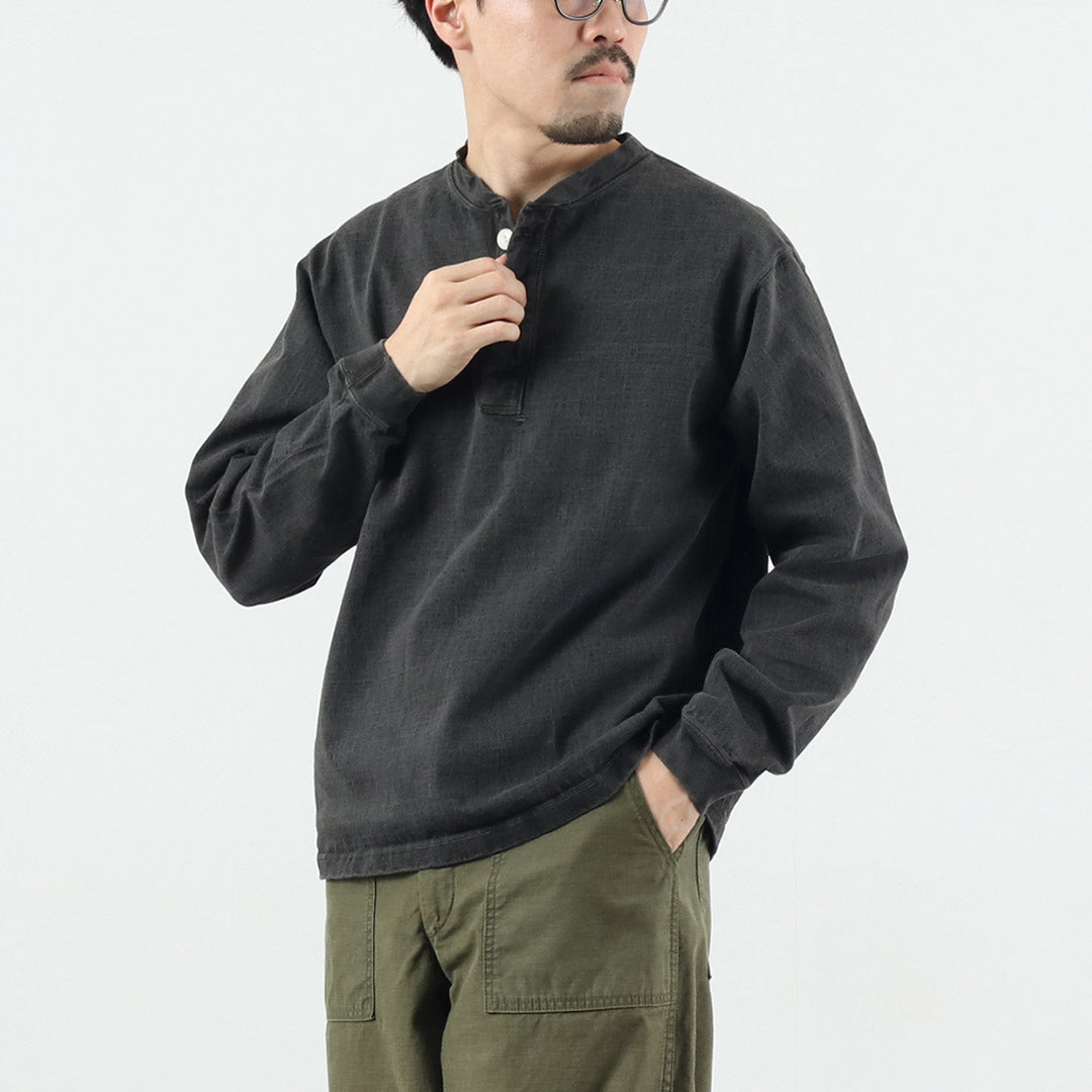 GOOD ON / 긴팔 헤비 헨리 티셔츠