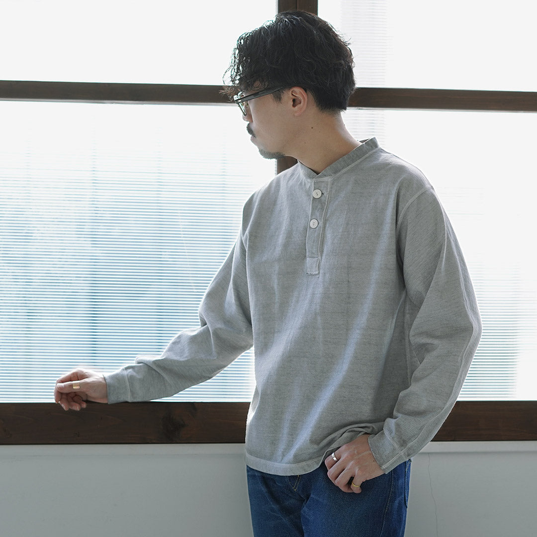GOOD ON / 긴팔 헤비 헨리 티셔츠