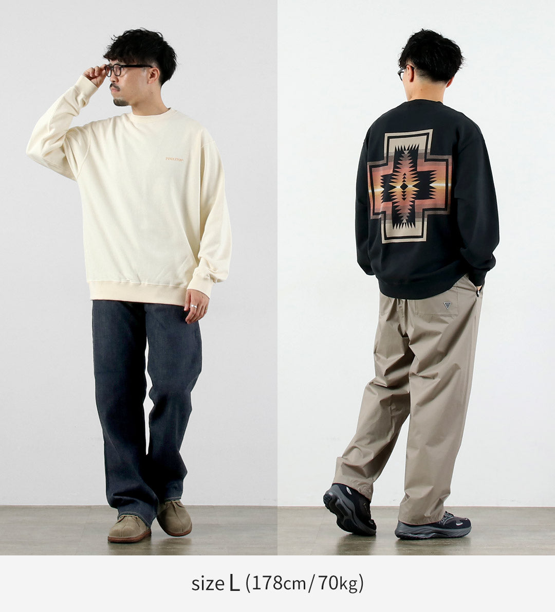 Sudadera Pendleton / Back Print
