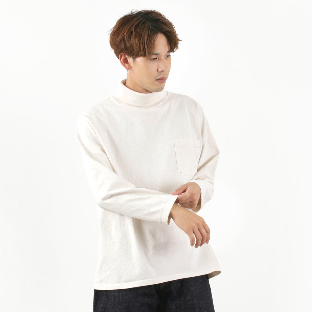 GOODWEAR / 긴팔 터틀넥 포켓티
