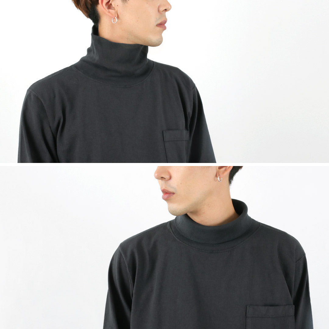 GOODWEAR / 긴팔 터틀넥 포켓티