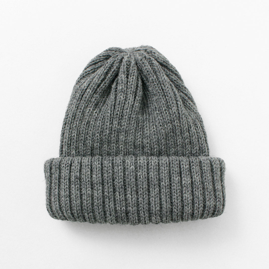 HIGHLAND 2000 / British Wool 2x1 Rib Bobby Cap