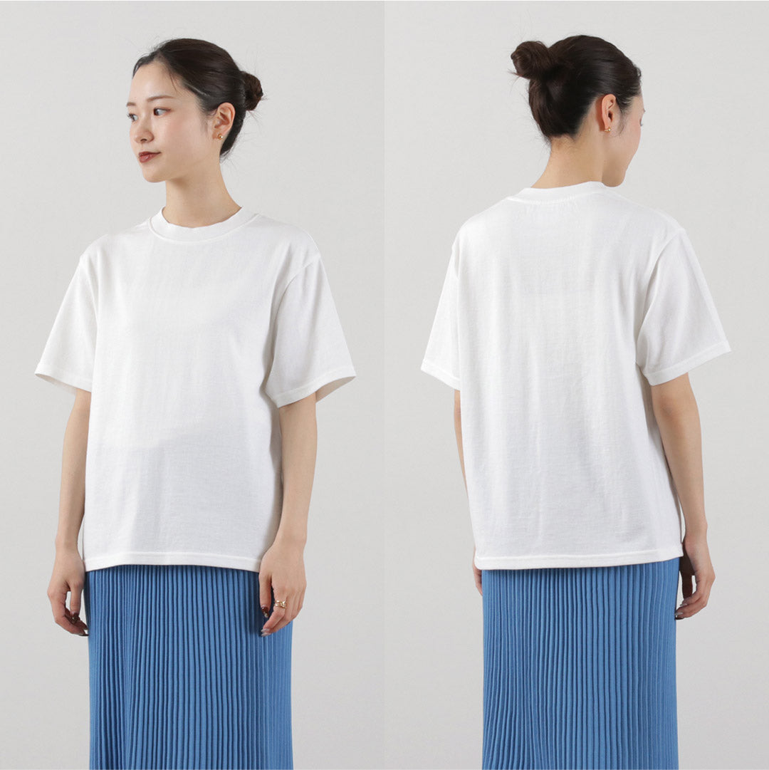 YONETOMI NEW BASIC / 侧圆体针织T恤