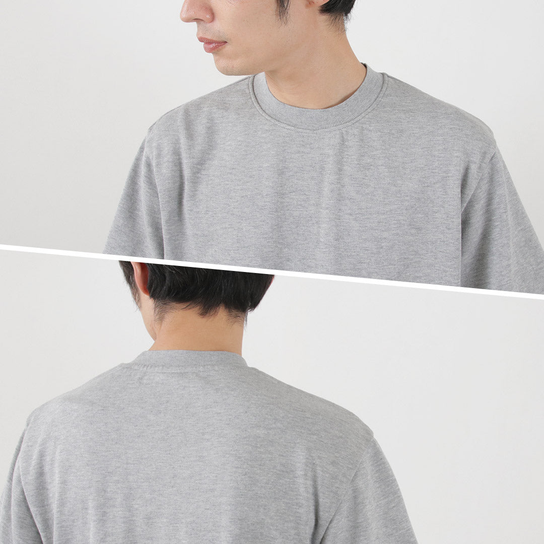 YONETOMI NEW BASIC / 侧圆体针织T恤