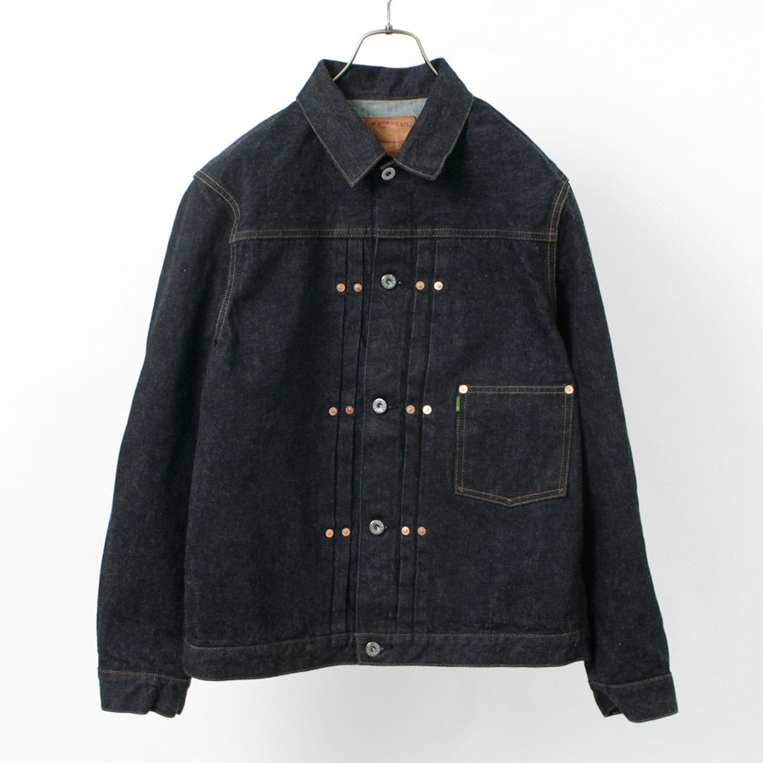 FOB 工厂 / F2432 镶边 14.75oz Garage 牛仔夹克